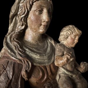 S1474 Madonna z Dzieciątkiem, Rzeźba, XVI w.