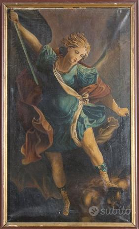 K50 Święty Michał Archanioł, obraz antyczny - obrazek 3