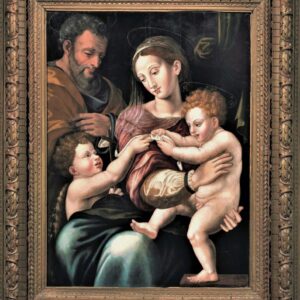 S1614 Święta Rodzina, Olej na drewnie, XVI w.