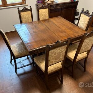 K63 Kompletna sala jadalna w stylu neorenesansowym