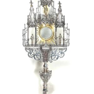 S2262 Duża monstrancja, XVII w.