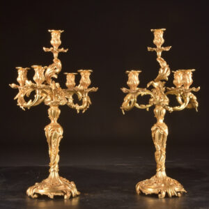 S3820 2 x Kandelabr, XIX w.