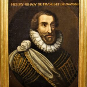 S2351 Henryk IV Wielki - król Francji i Nawarry, Olej na płótnie, XVI w.