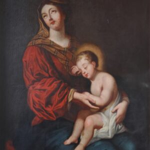 K38 Madonna z Dzieciątkiem, XVII wiek