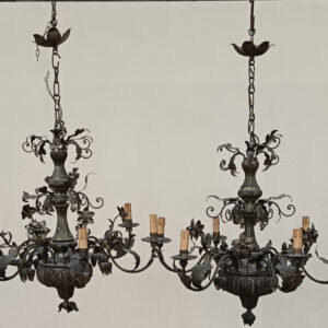 S2874 2 x Żyrandol, XIX w.