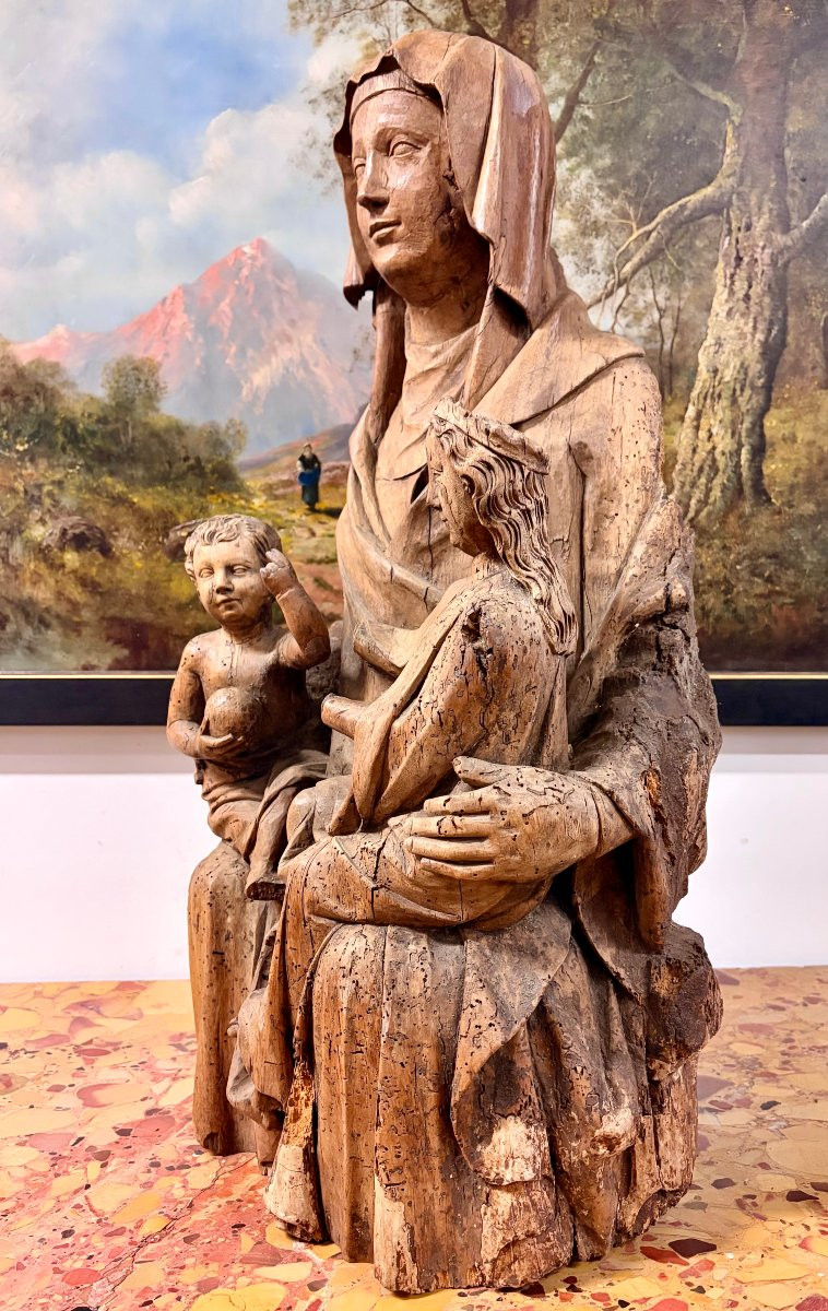 K169 Święta Anna koniec XV wieku - obrazek 2