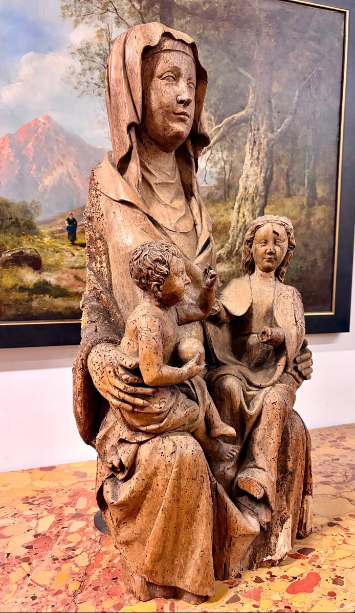 K169 Święta Anna koniec XV wieku - obrazek 3