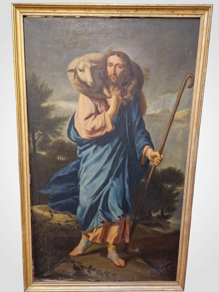 K193 Olej na płótnie, Święty Jan Chrzciciel, początek XIX wieku