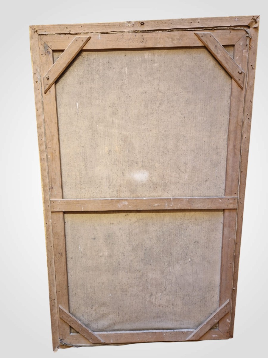 K193 Olej na płótnie, Święty Jan Chrzciciel, początek XIX wieku - obrazek 2