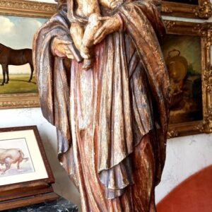 S2107 Madonna z Dzieciątkiem, Rzeźba, XVIII w.