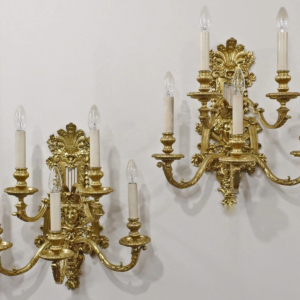 S2771 2 x Kinkiet, XIX w.