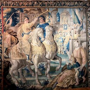S3238 Triumf Aleksandra Wielkiego, Gobelin, XVII w.