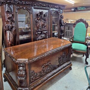 S3258 Neorenesansowy zestaw do gabinetu