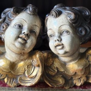 S3398 Para cherubów, Rzeźba, XX w.