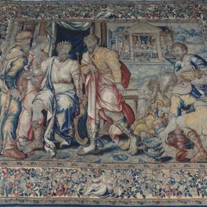 S3417 Król Dawid, Duży gobelin, XVII w.