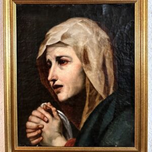 S3553 Mater Dolorosa, Olej na płótnie, XIX w.