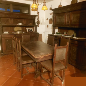 S3644 Neorenesansowy zestaw do jadalni, XIX/XX w.