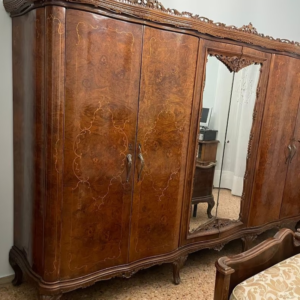 S3674 Zestaw do sypialni w stylu chippendale, XX w.