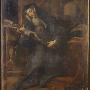 S3712 Święta Rita z Cascii, Olej na płótnie, XVII w.