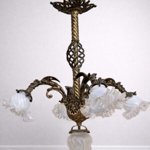 S3814 Żyrandol, XIX w.