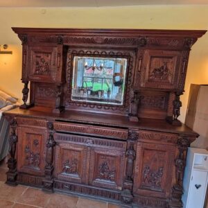 S3840 Kredens z lustrem, XIX w.