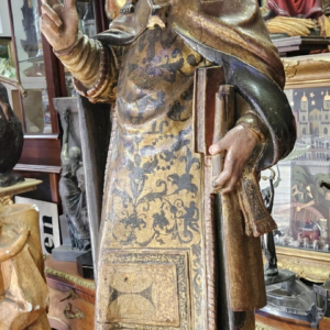 S3963 Święty biskup, Rzeźba, XVI w.