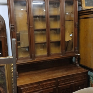 S4100 Duży neogotycki kredens, XIX w.