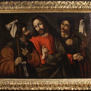 S416 Chrystus i uczniowie z Emaus, Olej na płótnie, XVII w.