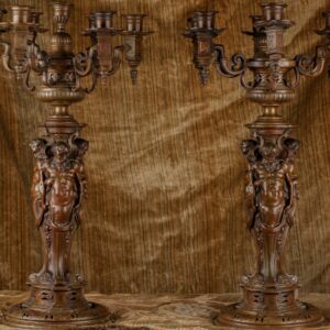 S4282 2 x Kandelabr, XIX w.