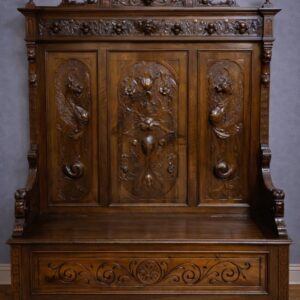 S4286 Renesansowa ławka/skrzynia, XIX w.