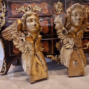 S4351 Para aniołów, Rzeźby, XVIII w.