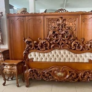 S4358 Barokowy zestaw do sypialni