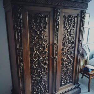 S4387 Neorenesansowa szafa, XX w.