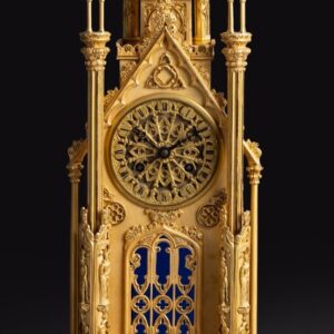 S4440 Zegar w kształcie katedry, XIX w.
