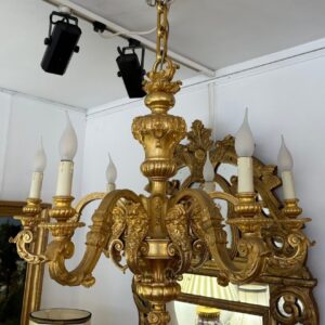 S4477 Żyrandol, XIX w.