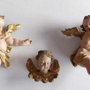 S568 Zestaw aniołów, Rzeźby, XVIII w.