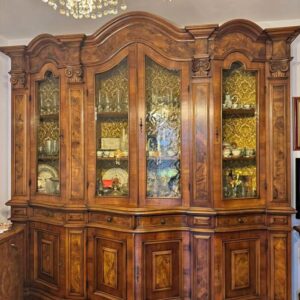 K748 Meble do salonu z orzecha włoskiego