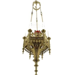 K746 Neo-gotycki żyrandol