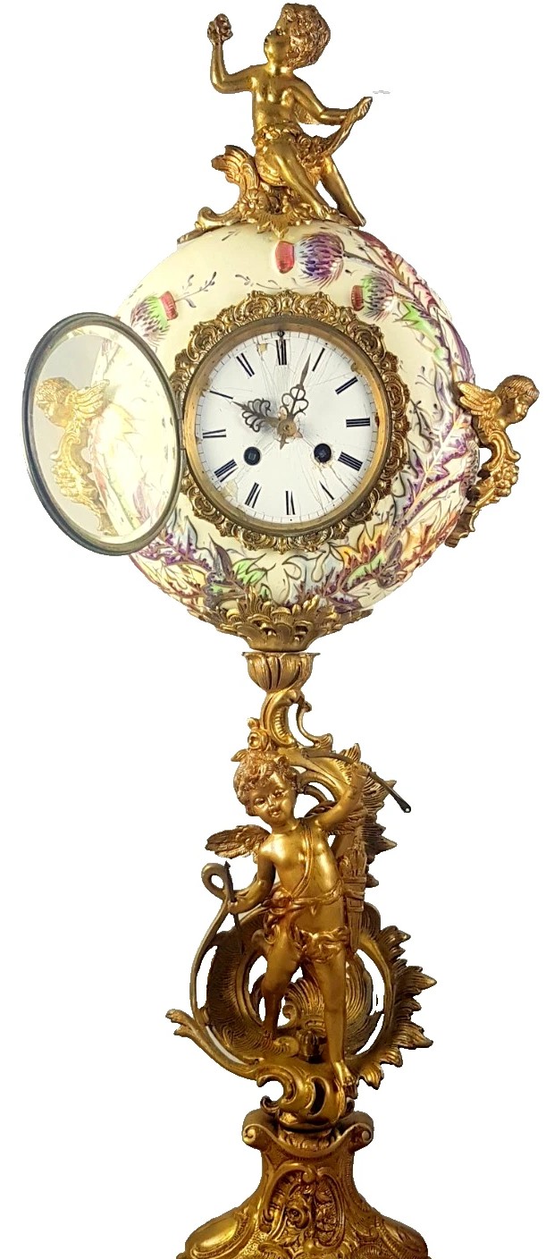 K736 francuski zegar kominkowy