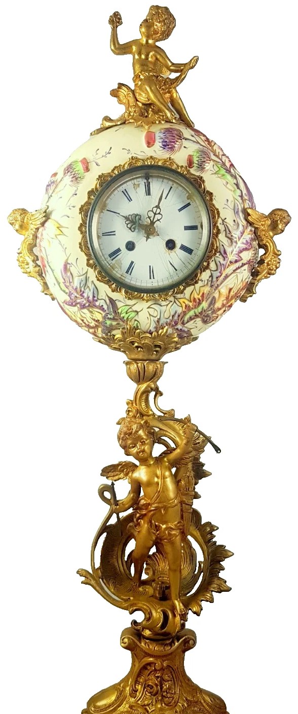 K736 francuski zegar kominkowy - obrazek 3