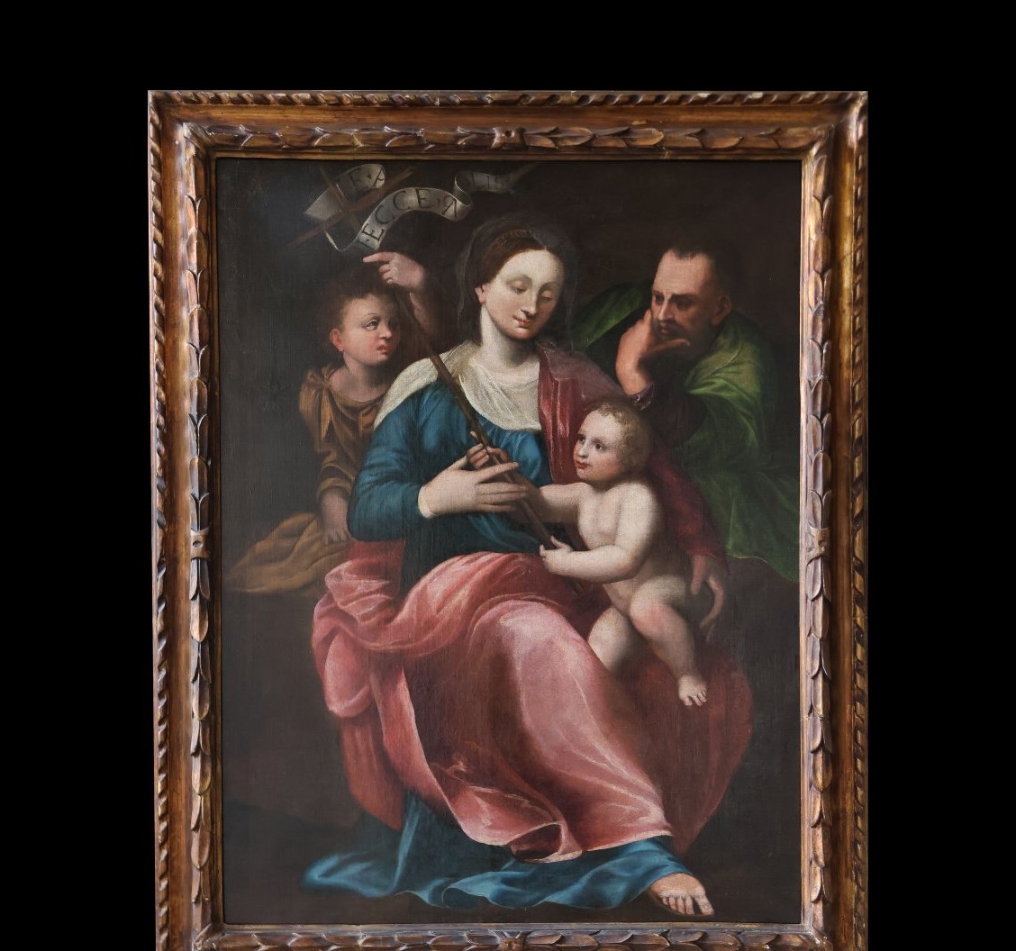 K753 Madonna z Dzieciątkiem z Młodym Św. Janem i Św. Józefem - obrazek 2