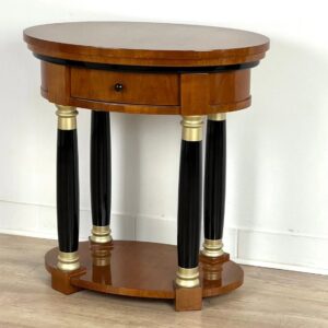 K755 Stół owalny w stylu Biedermeier od Retroles