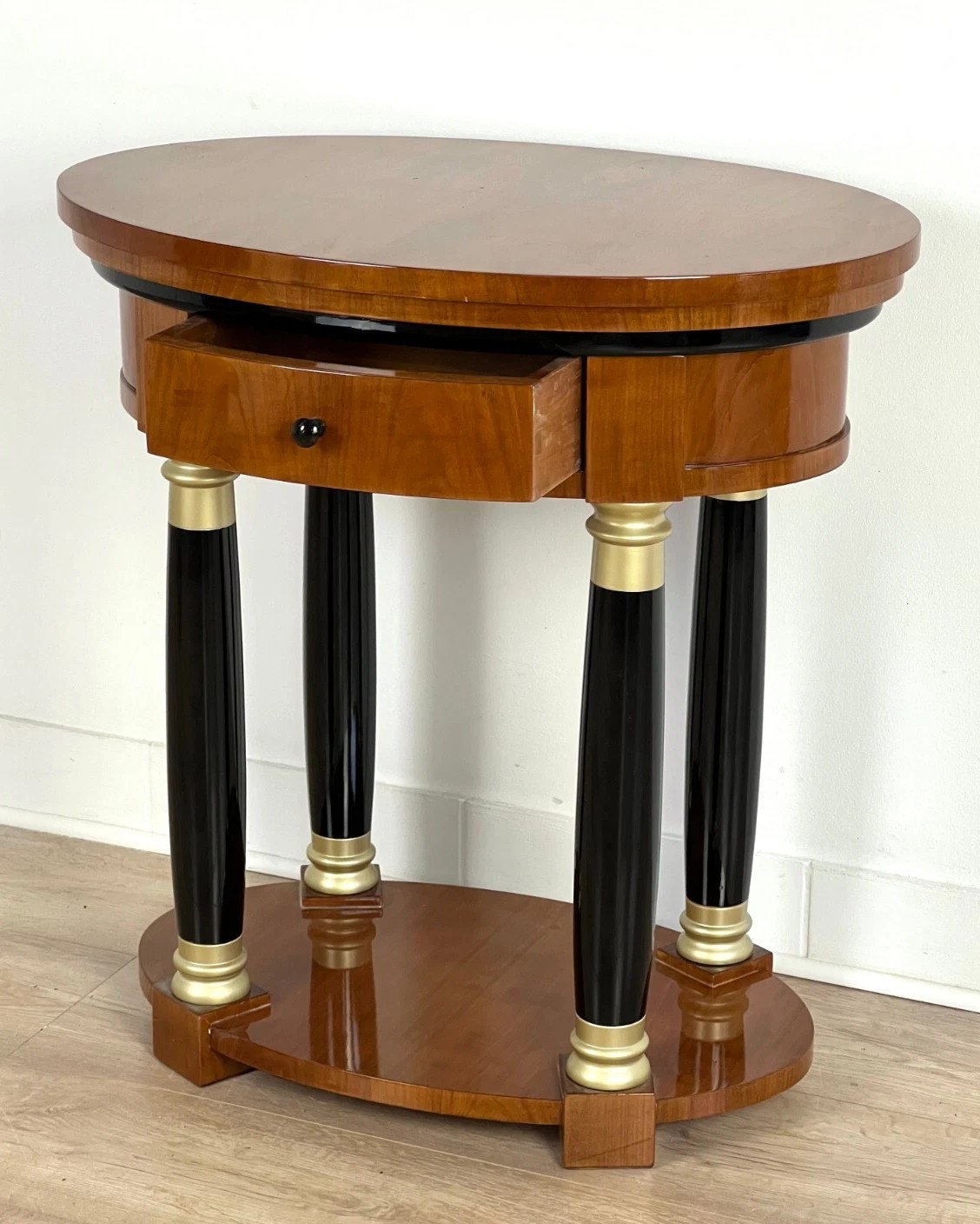 K755 Stół owalny w stylu Biedermeier od Retroles - obrazek 3