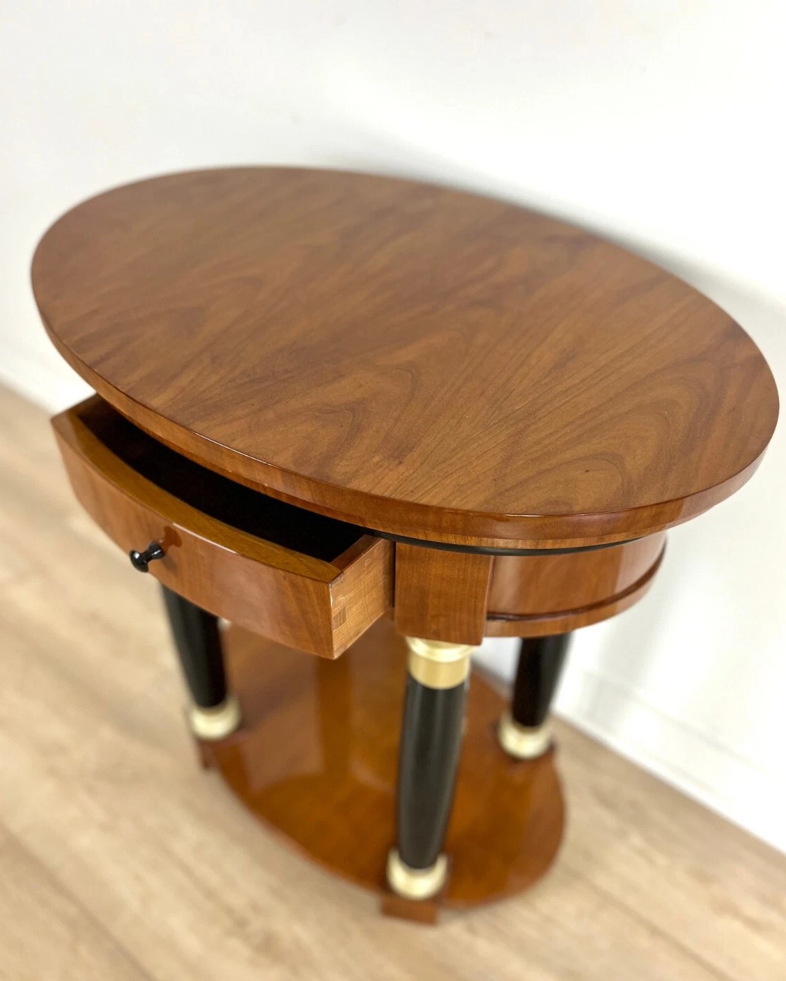 K755 Stół owalny w stylu Biedermeier od Retroles - obrazek 4