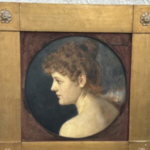 K795 Portret Kobiety w profilu