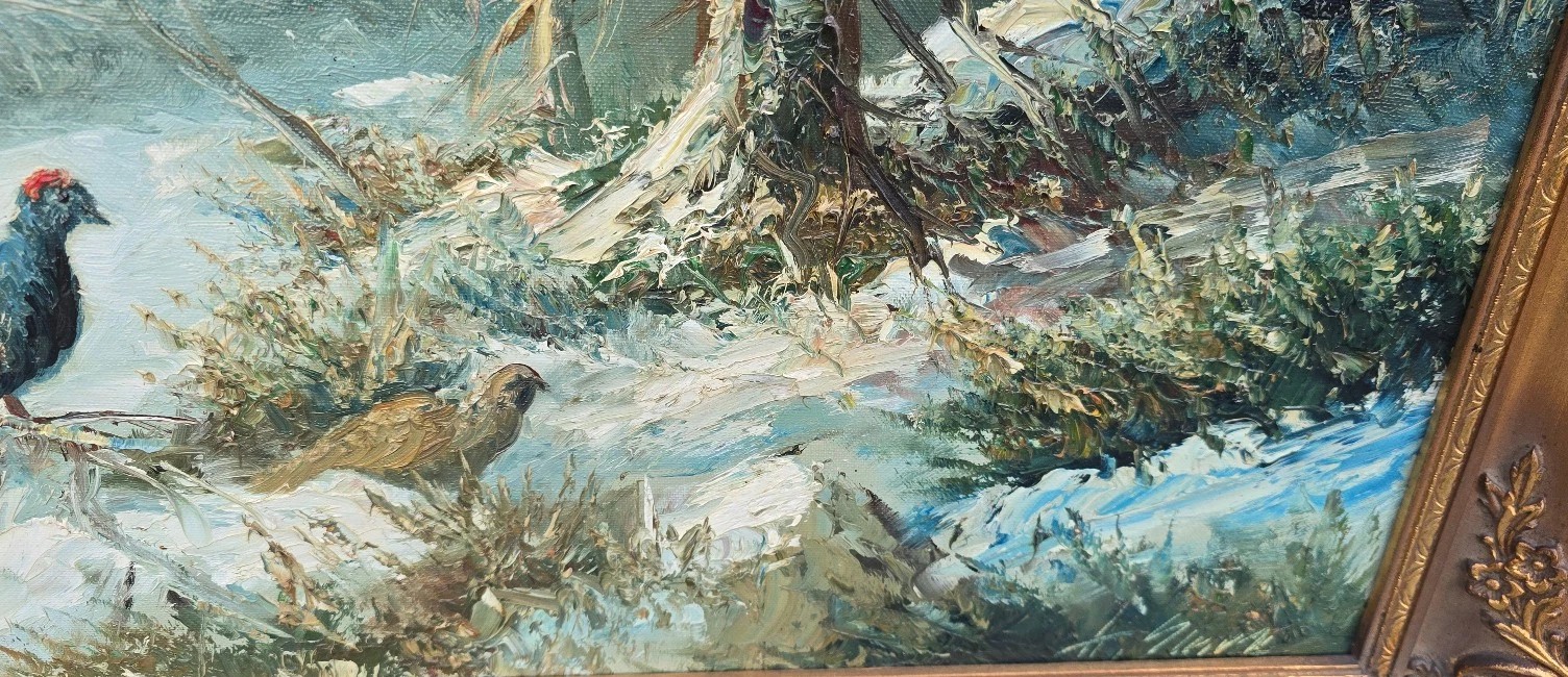 K800 Obraz Głuszec na Polanie - obrazek 5