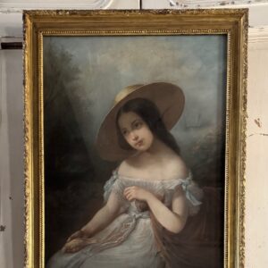 K801 Portret młodej dziewczyny