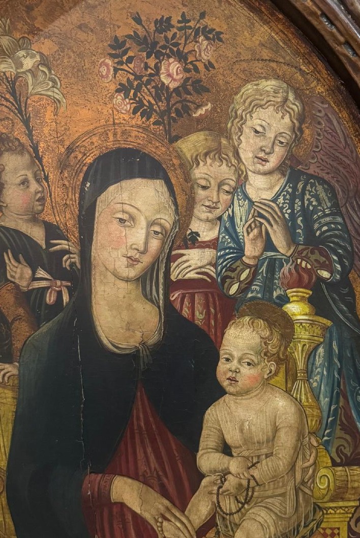 K27 Madonna z Dzieciątkiem i Aniołami - obrazek 4