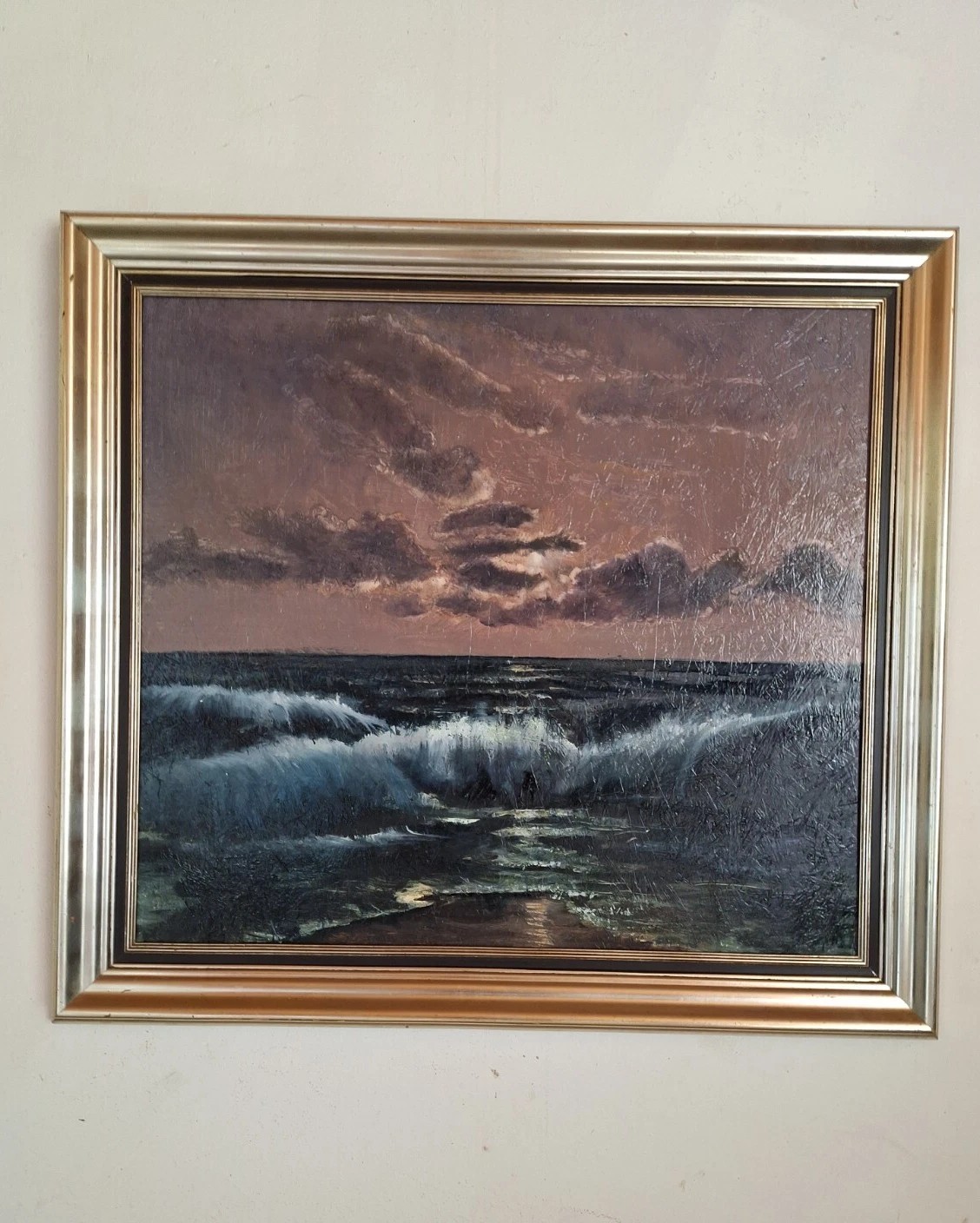 K790 Obraz "Fale ba Morzem Północnym - obrazek 2