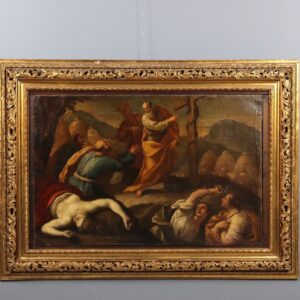 K824 Obraz "Mojżesz i miedziany wąż"